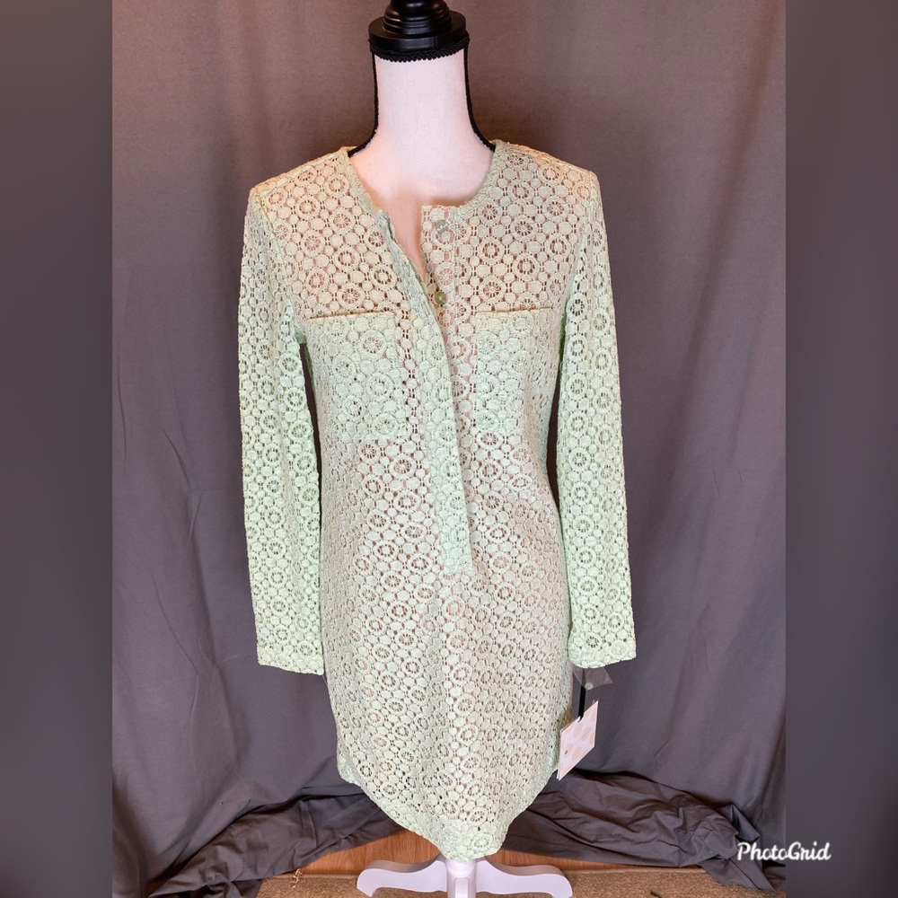 Mint green Victoria Beckham dress size small